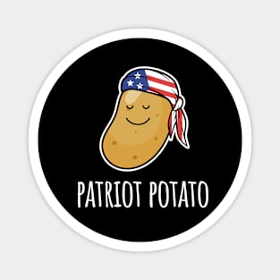 Patriot Potato America Magnet